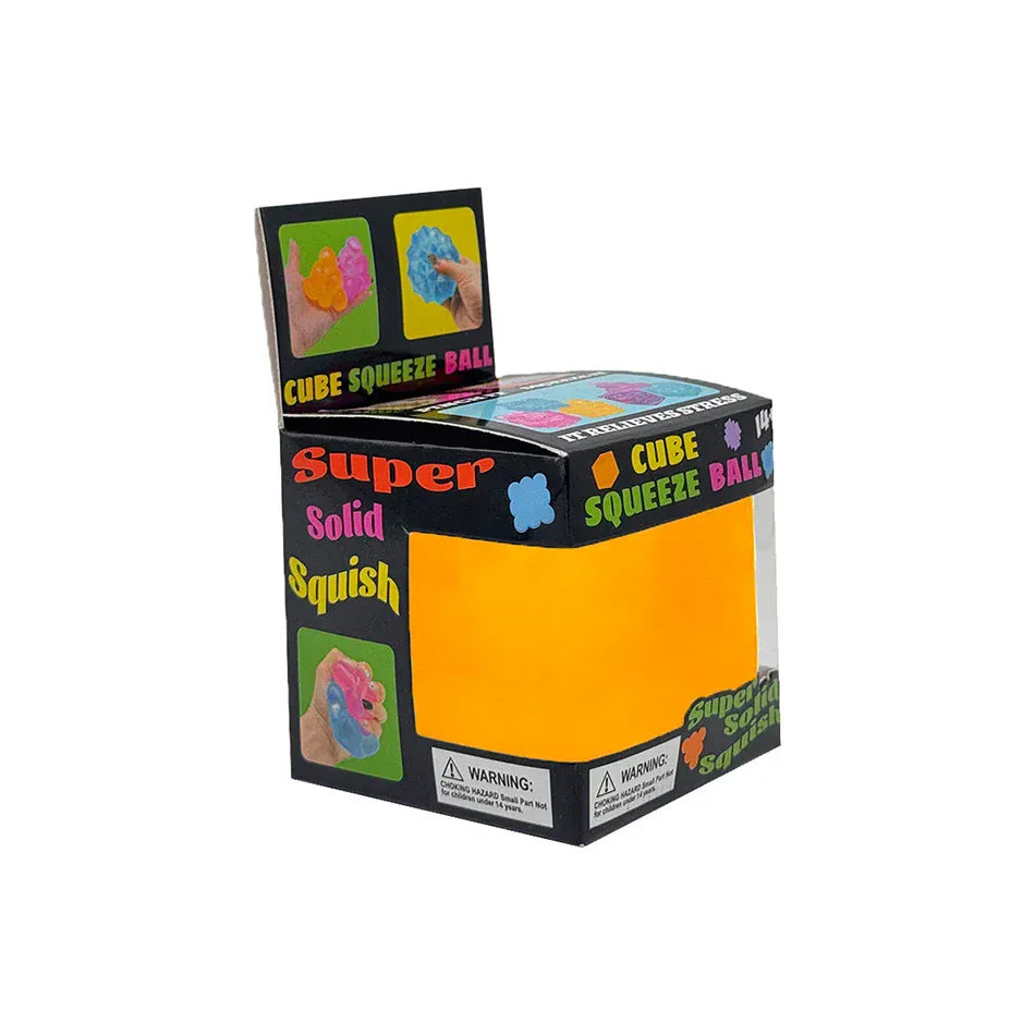 Needoh Nice Cube Sensory Fidget - Premium Stress Relief Tool for Anxiety, ADHD & Focus